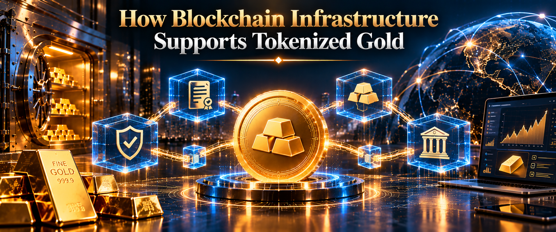 How Blockchain Infrastructure Supports Tokenized Gold